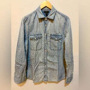 J. Crew Light Blue Denim Shirt
